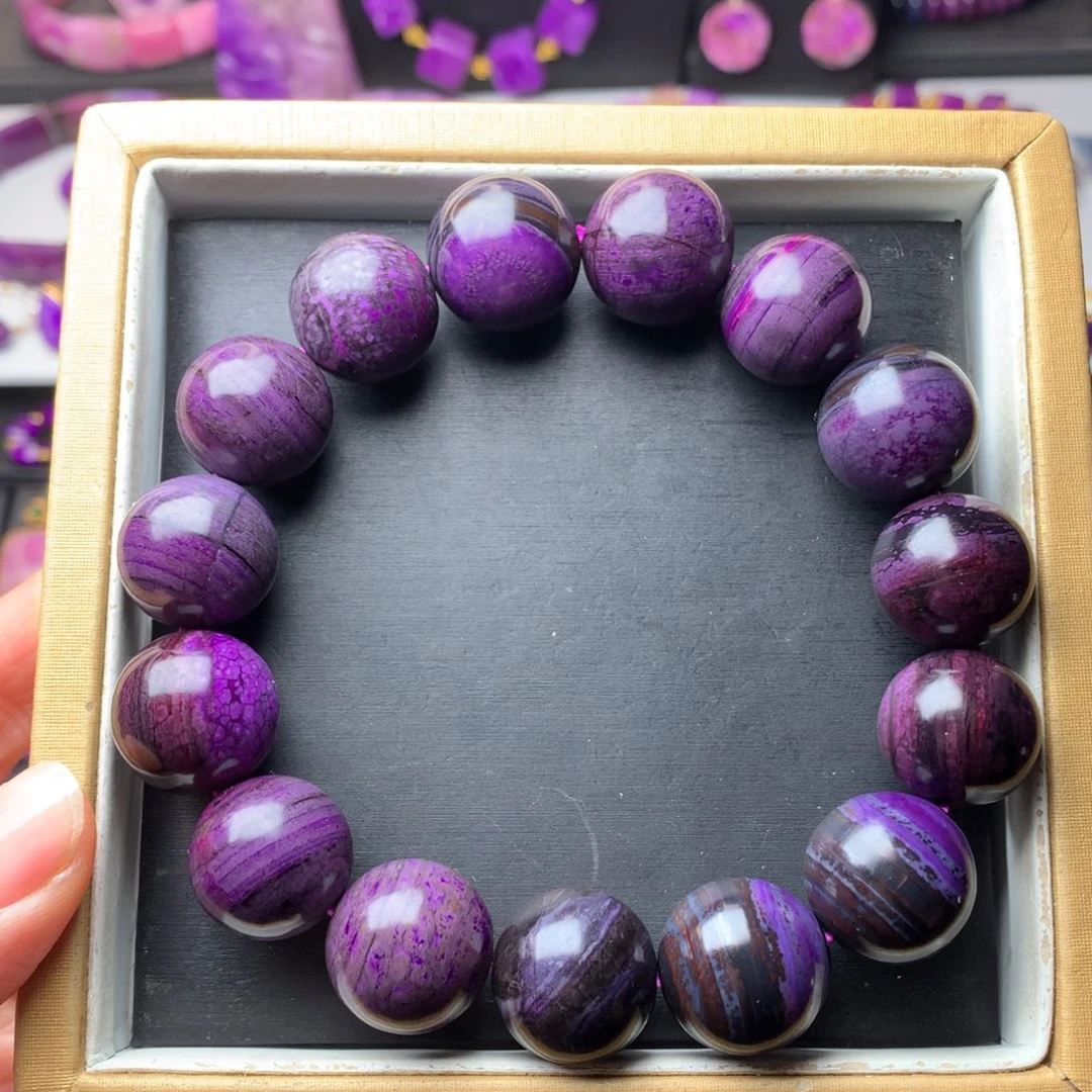 苏纪石（舒俱来）未镶嵌手链