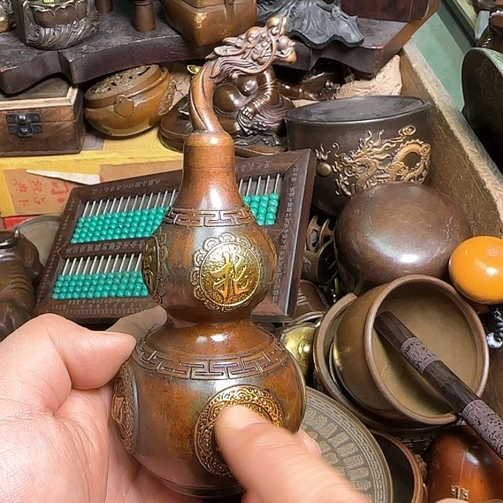 铜器办公室茶室摆件