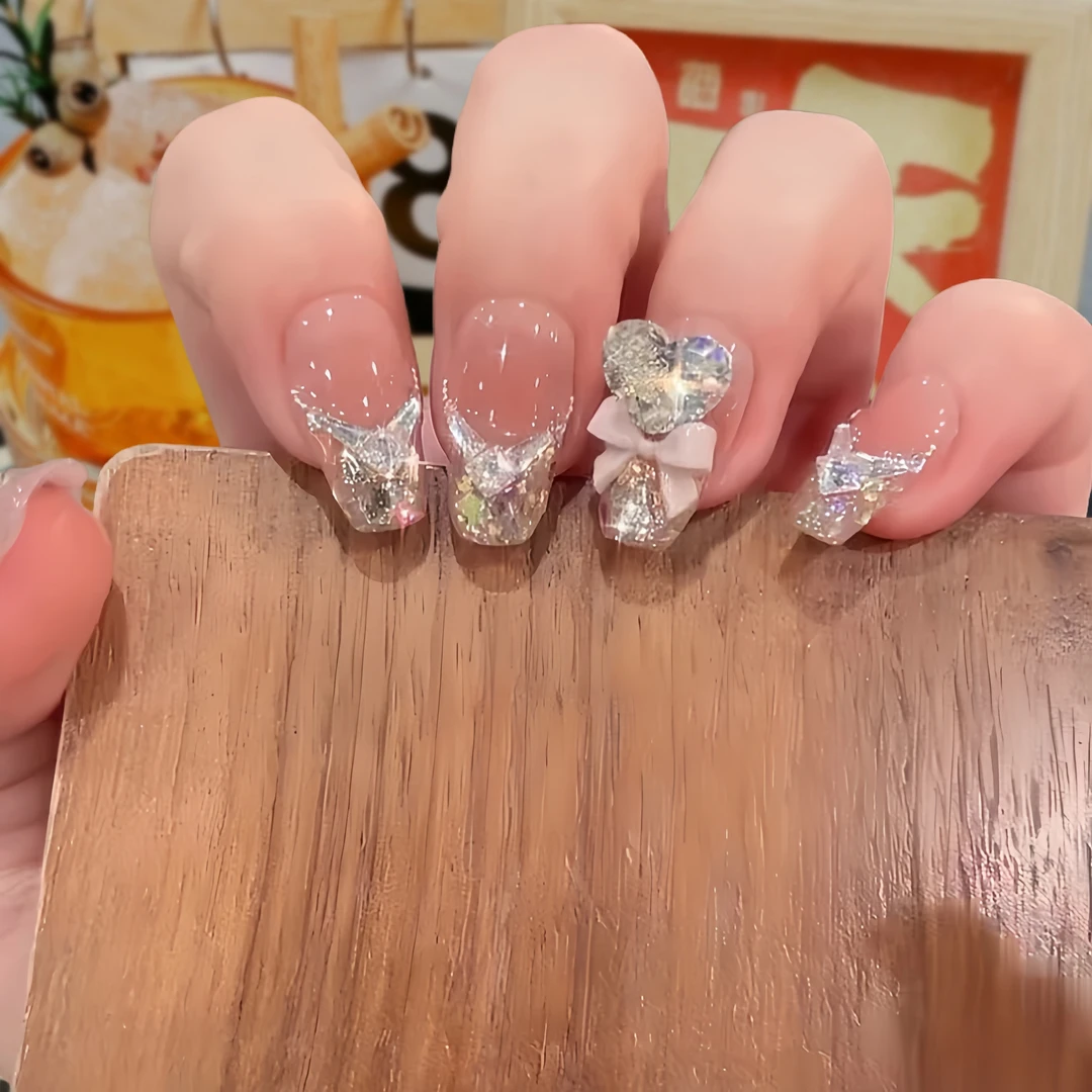 【小确幸】手工穿戴甲可拆卸秋冬显白百搭ins新款猫眼美甲穿戴甲片