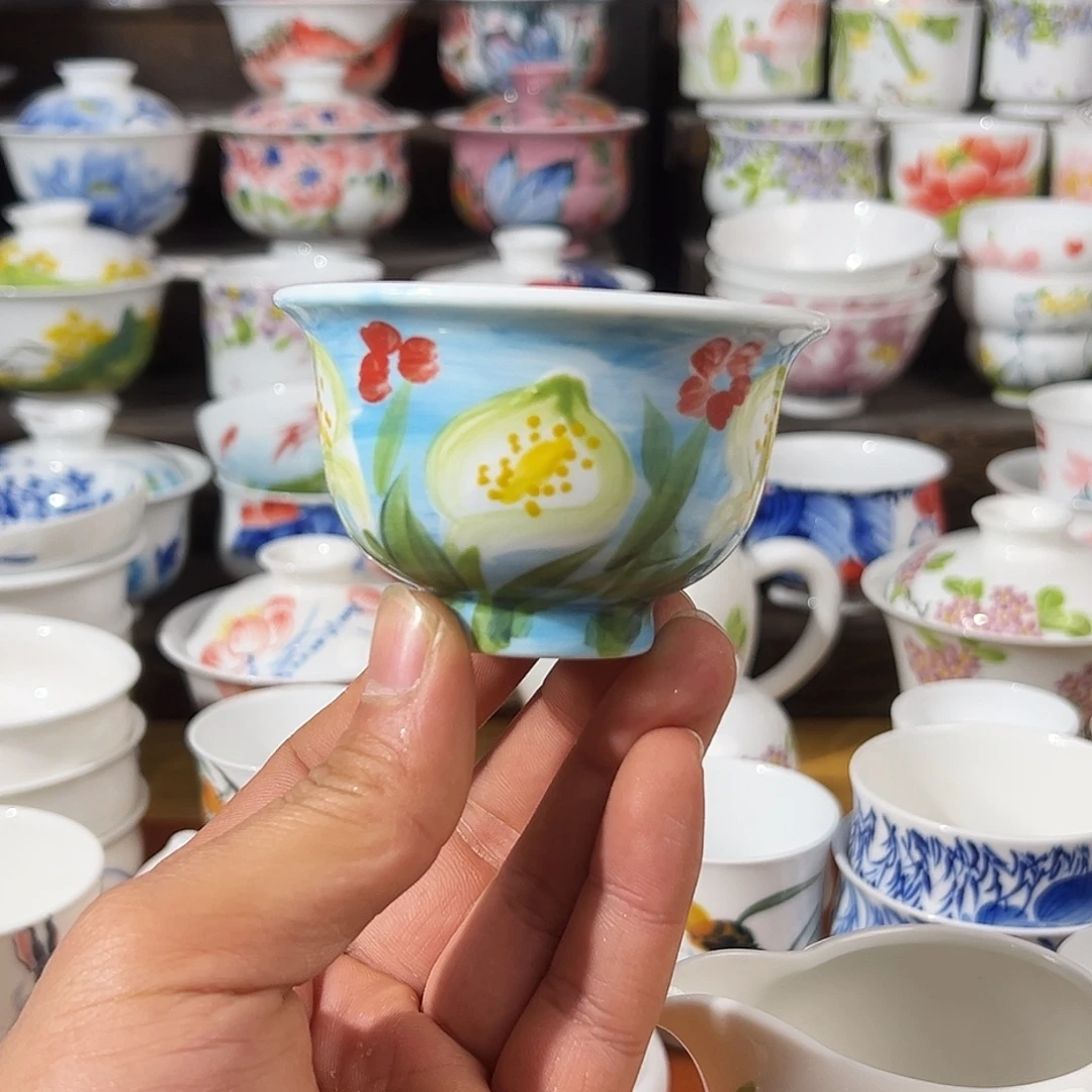 陶瓷景德镇手绘高温陶瓷