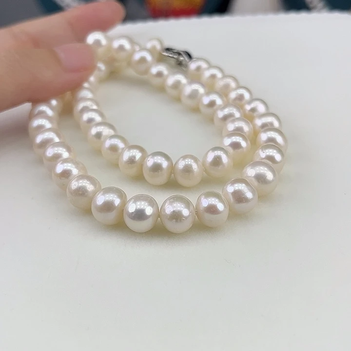 淡水珍珠未镶嵌颈饰9➕炫彩