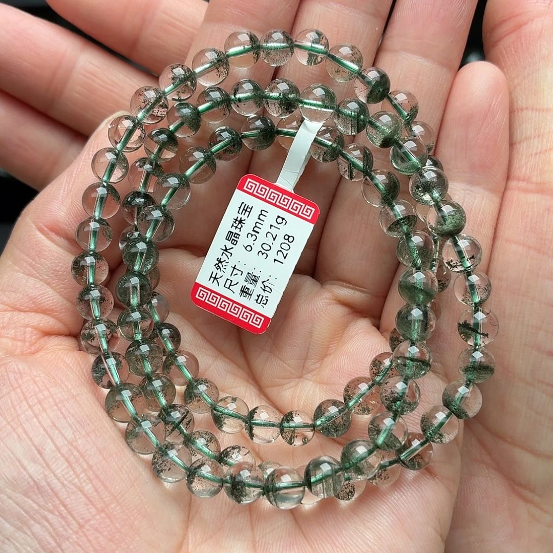 水晶未镶嵌手串天然水晶