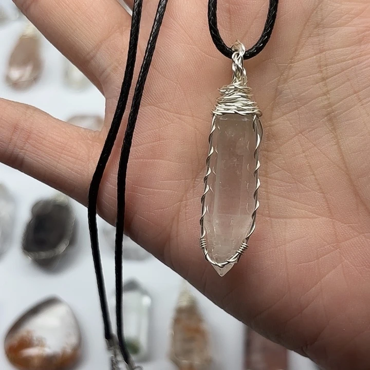 未镶嵌颈饰水晶闪灵钻项链