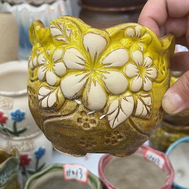 多肉植物陶瓷花盆9.99包邮