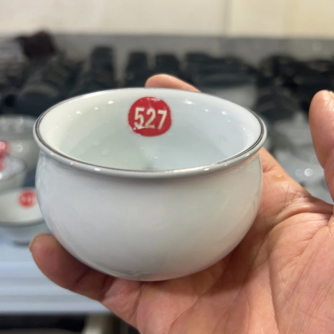 微瑕陶瓷茶壶茶杯家用