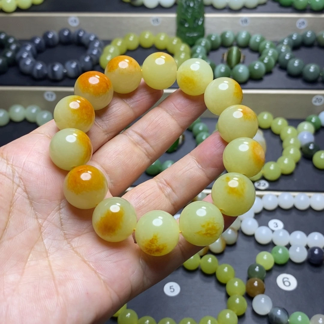 未镶嵌手串和田玉
