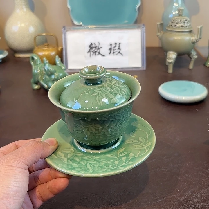 瓷片龙泉青瓷福利青瓷