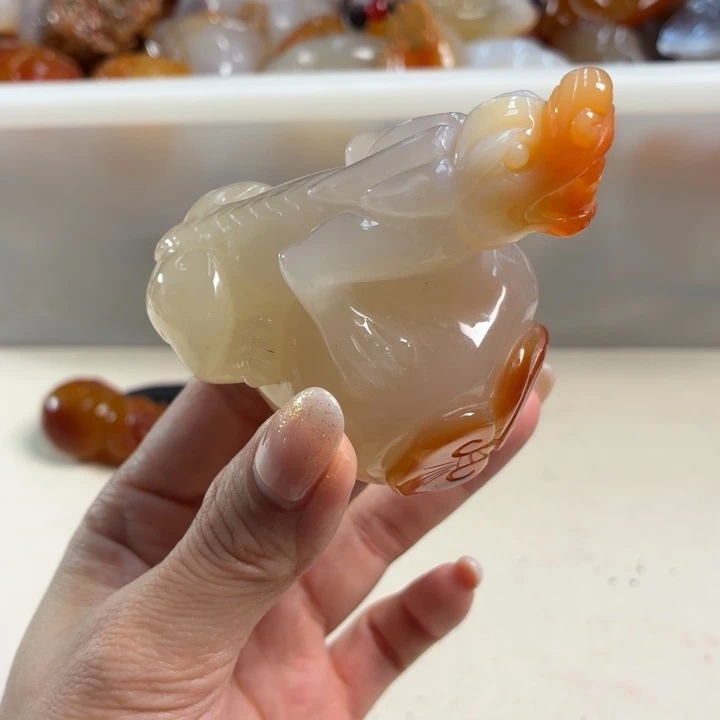 玛瑙/玉髓未镶嵌吊坠(不含链)