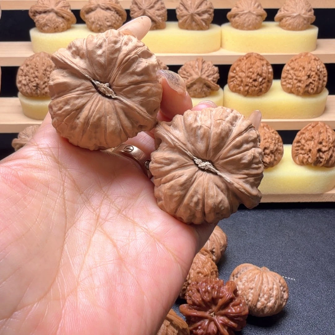 文玩核桃吊坠48尺南瓜墩