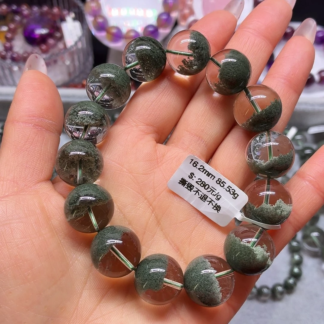 未镶嵌水晶手链天然
