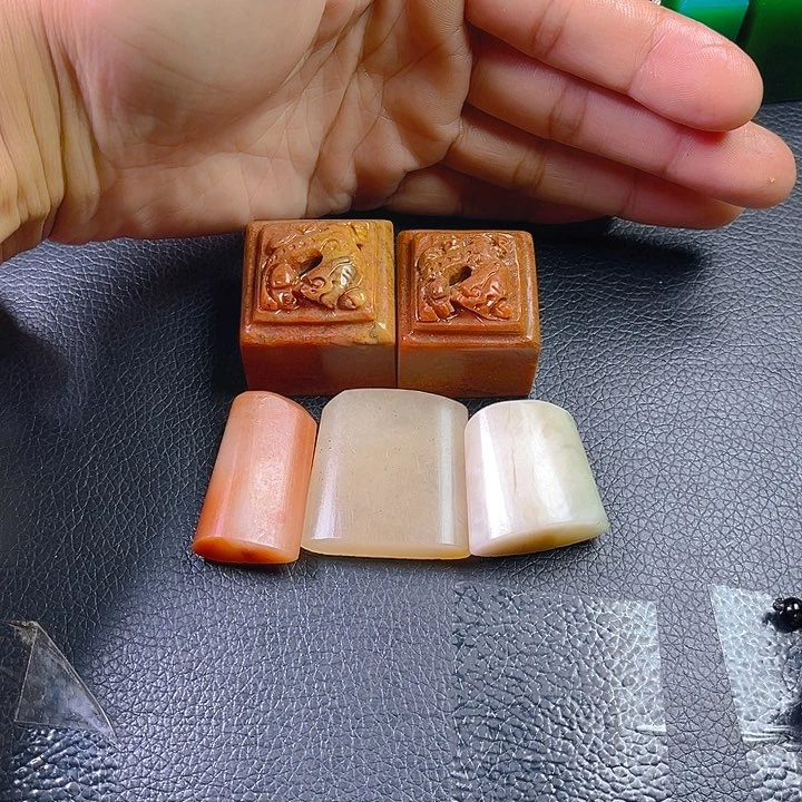 寿山石5方印石，福利价！