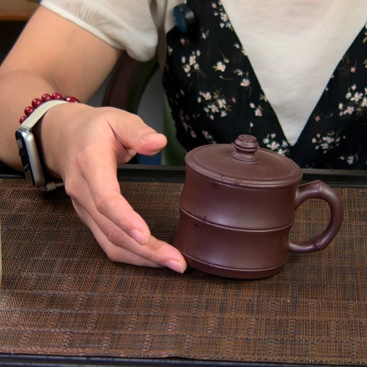 茶杯紫砂高货放漏