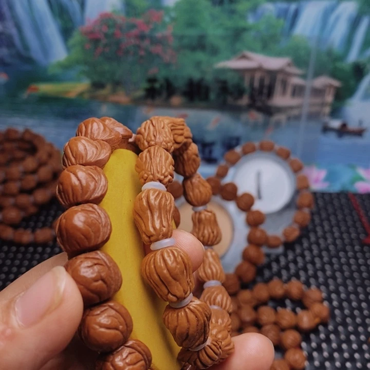 桃核手串奇**兴龙纹桃核手串