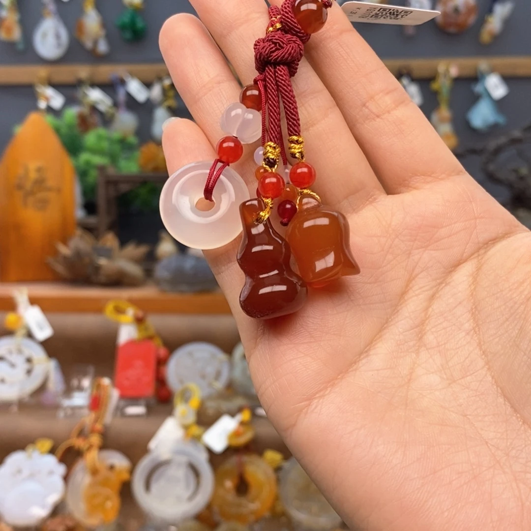 玛瑙/玉髓车挂未镶嵌6666666