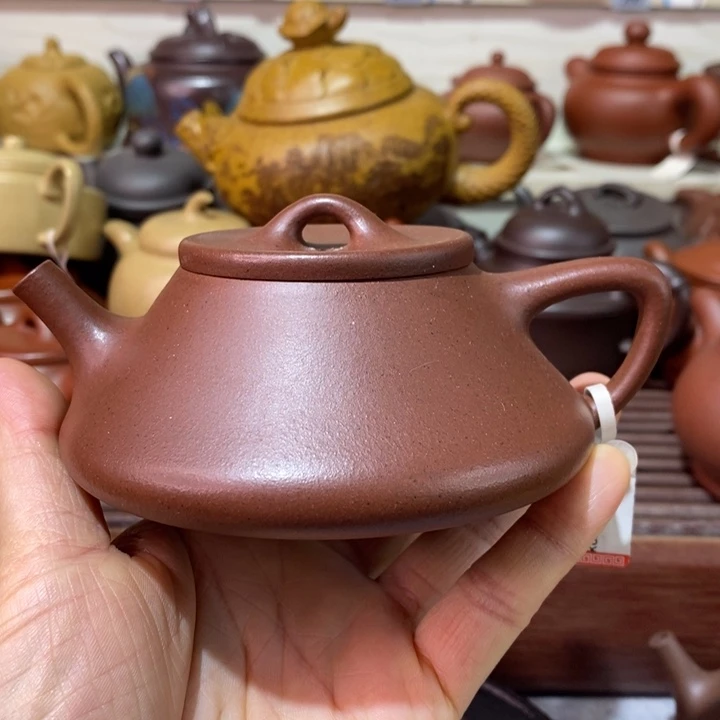 茶壶紫砂微瑕处理一把