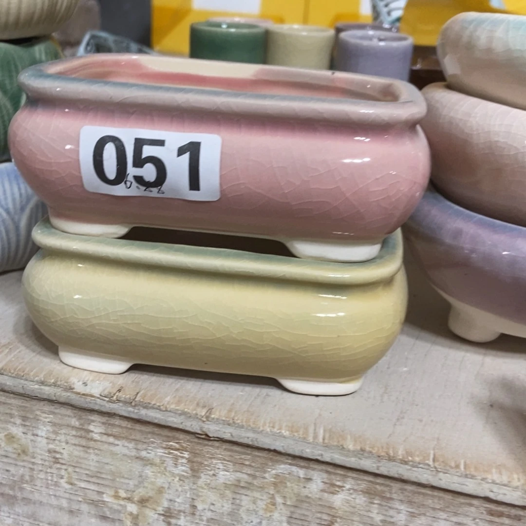 红陶高温陶瓷花盆