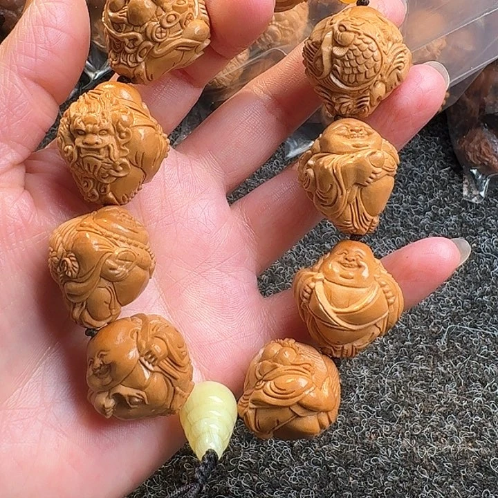 橄榄核吊坠橄榄瑞兽米勒