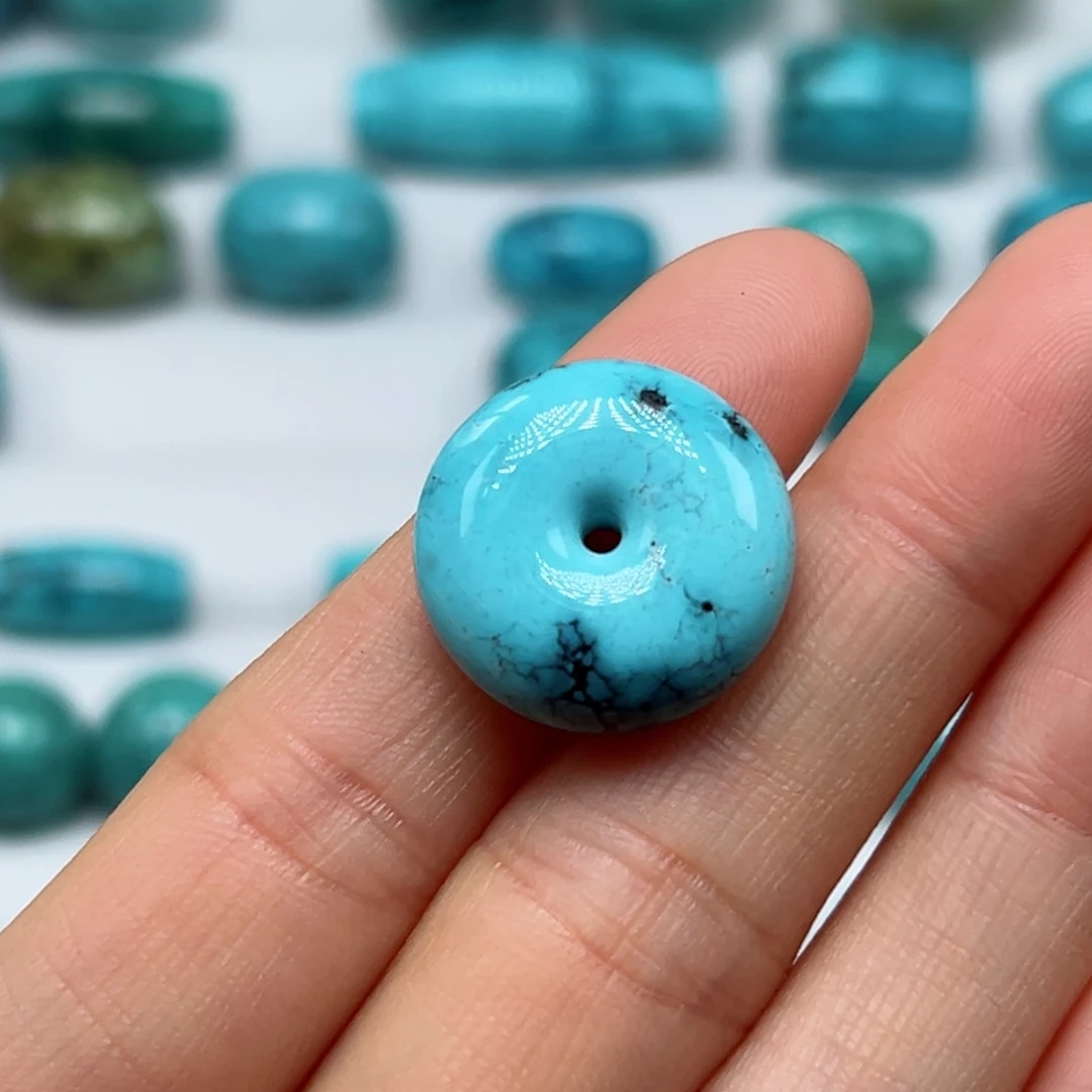 绿松石珠宝奇石未镶嵌M***i