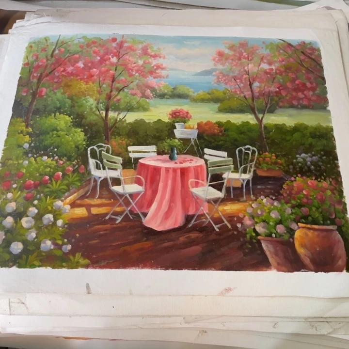 油画油画作品入选作品5060