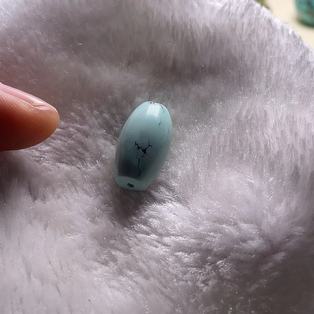 未镶嵌绿松石精品桶珠