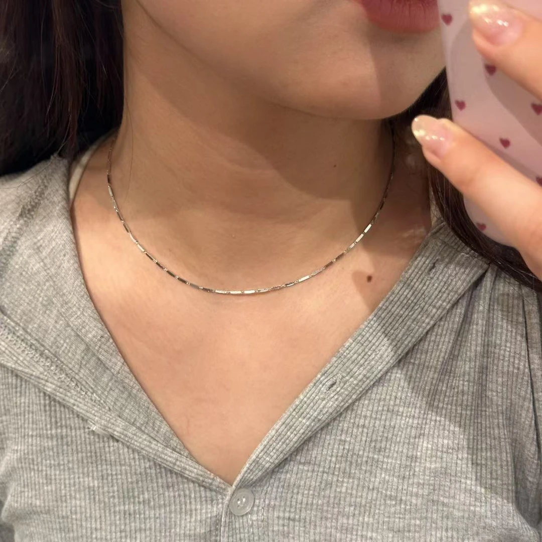 吊坠925银 0417A06 TJ韩国女装韩国直播代购925银项链颈链项链