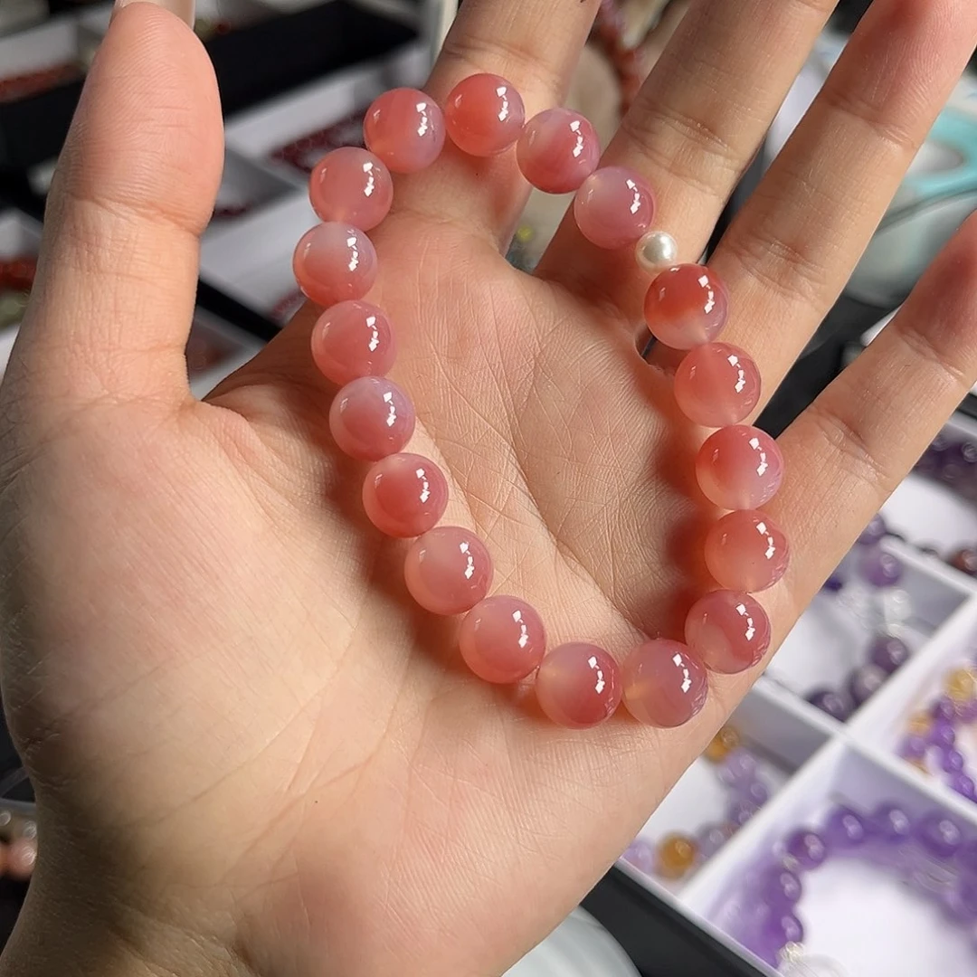 玛瑙/玉髓手串未镶嵌K**e