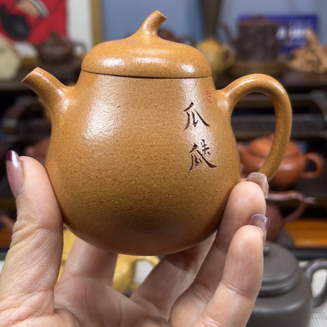 紫砂茶壶天****6紫砂茶具半手工制作