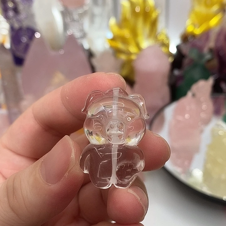 未镶嵌水晶摆件水晶微瑕