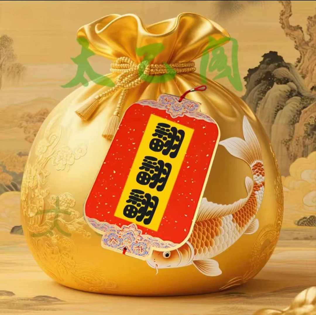 A4 老师推荐 学学 手绘卡生肖福袋精美