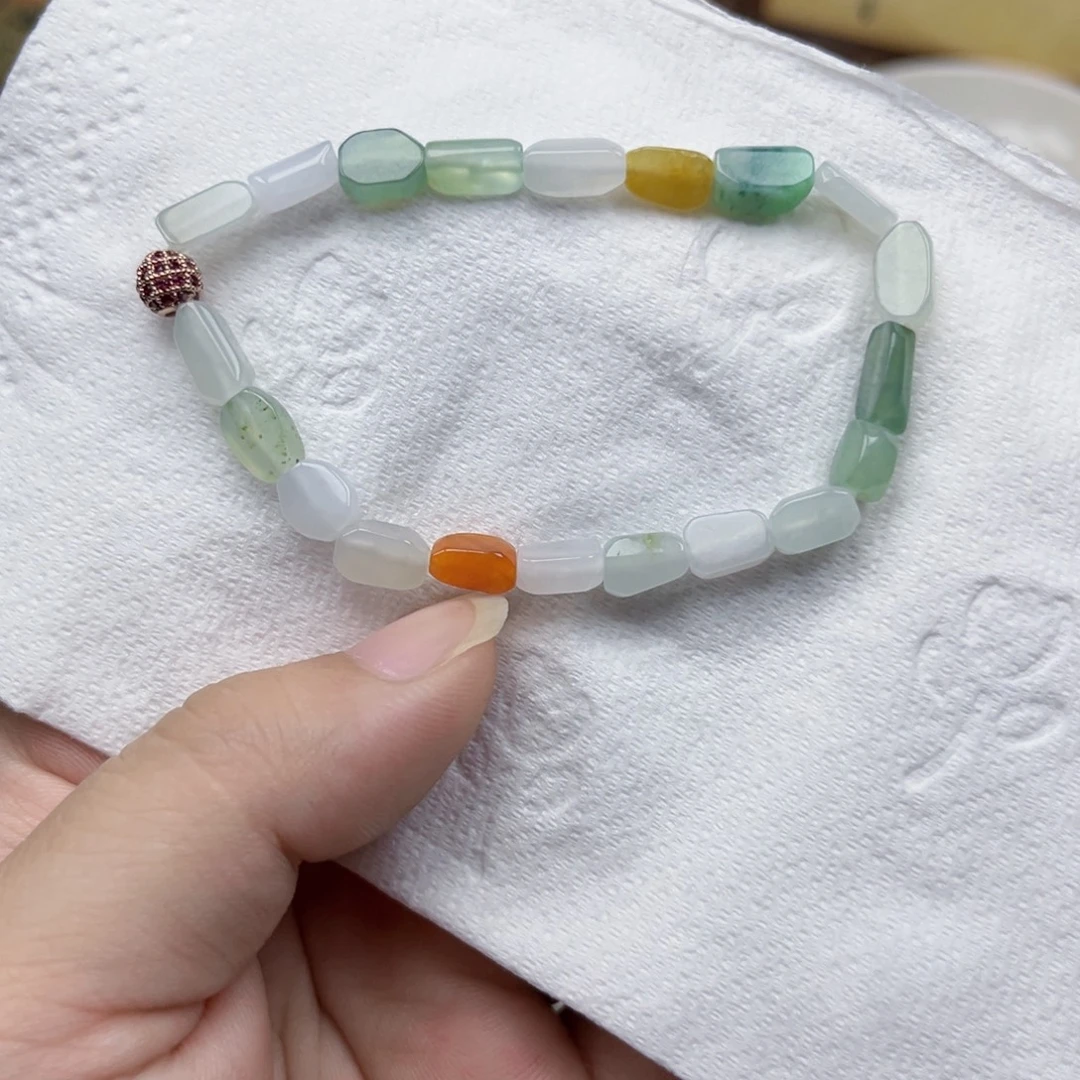 未镶嵌手链翡翠手串