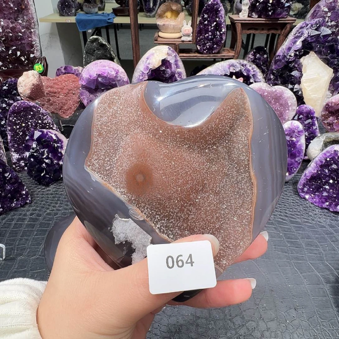 *****未镶嵌紫晶珠宝半成品