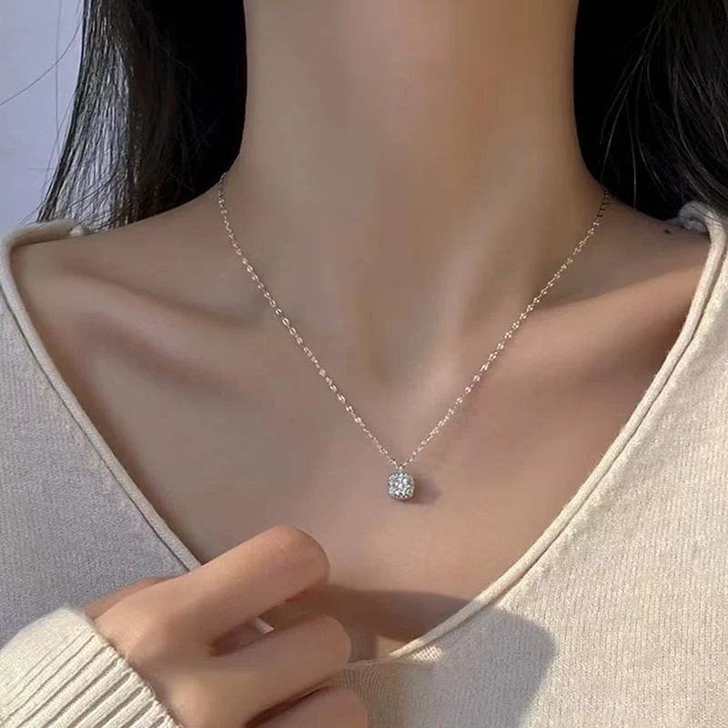 铜合金锆石耳饰 铜合金直播间选款链接气质简约满钻