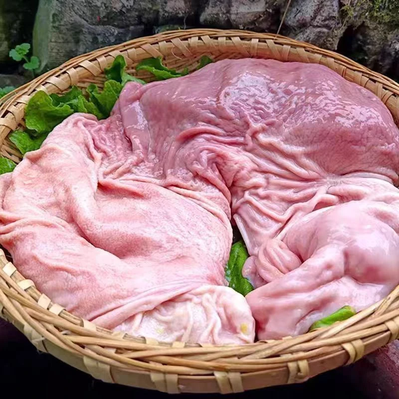 贵州土猪去油去膜精品猪肚（顺丰冷链发货）