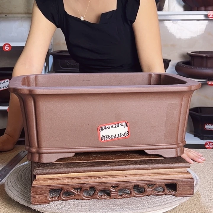 紫砂花盆紫砂花盆