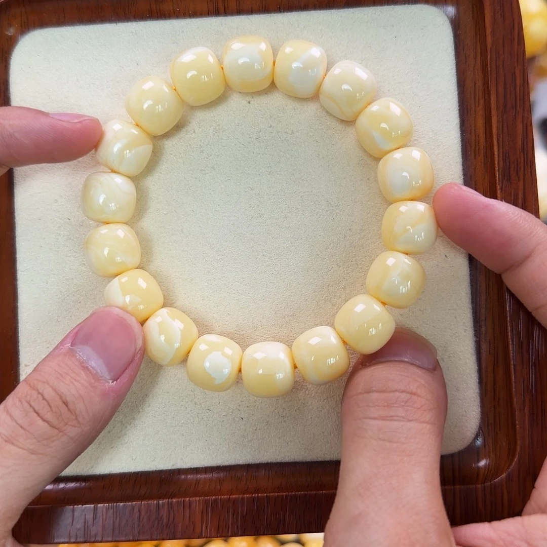 琥珀未镶嵌珠宝奇石13mm同料