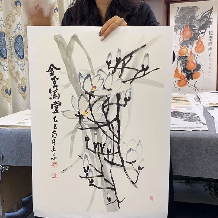 国画纯手绘国画写意作品