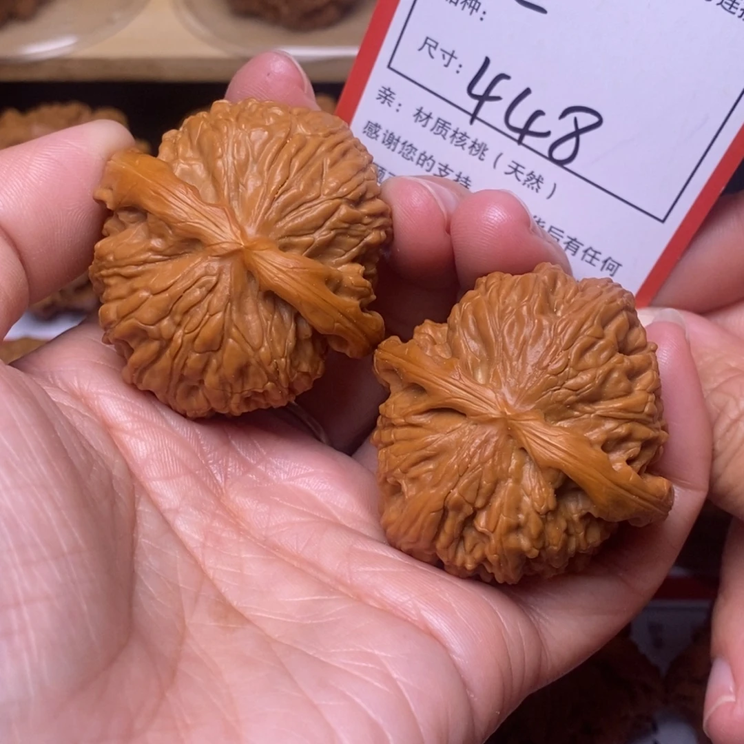 文玩核桃把件42白狮子448号