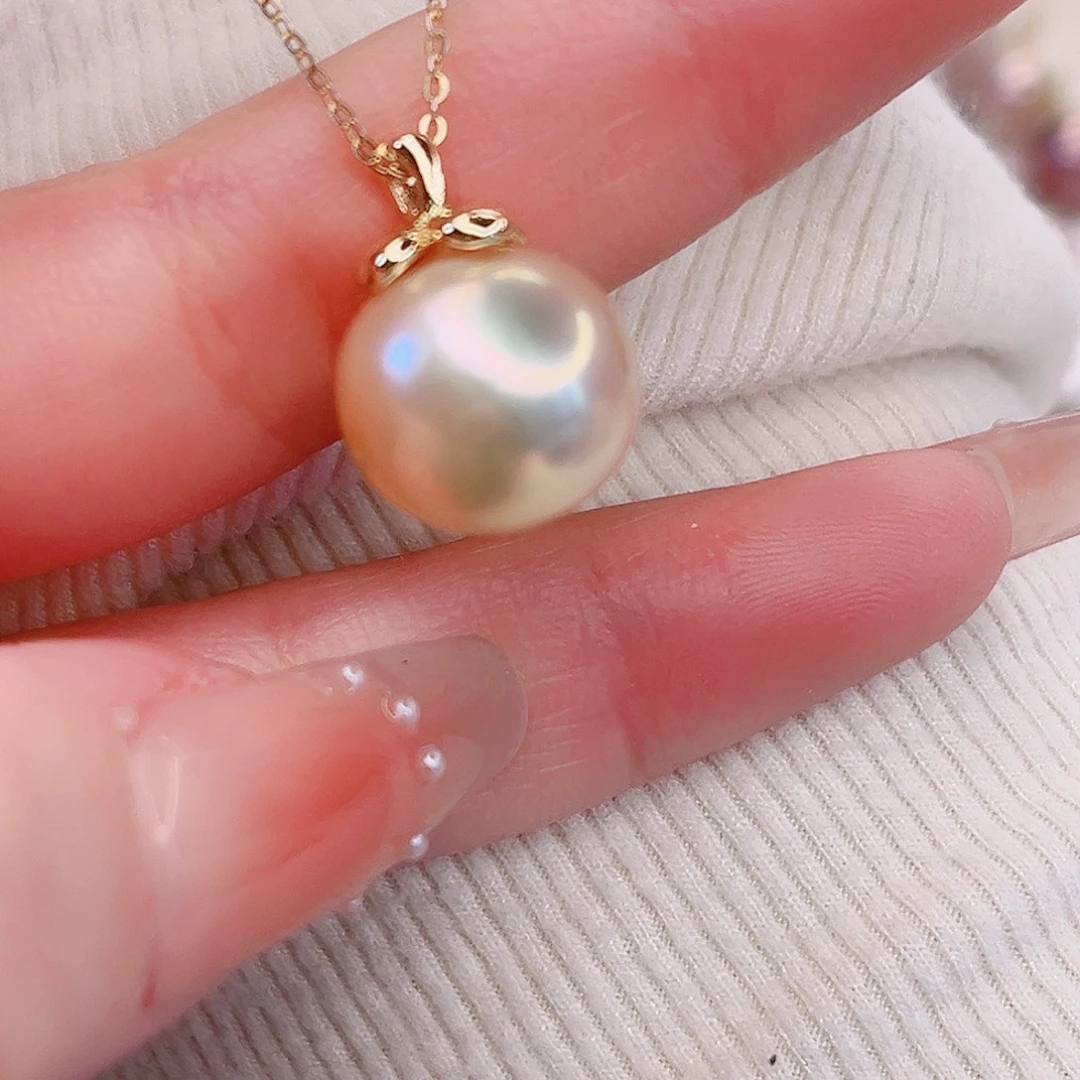 未镶嵌淡水珍珠吊坠(赠链)