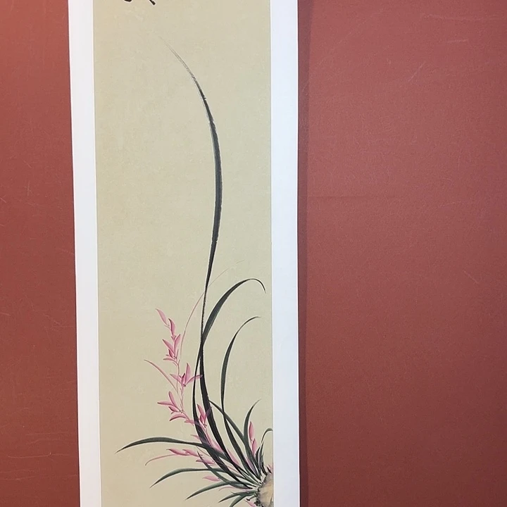 国画听兰老师花鸟