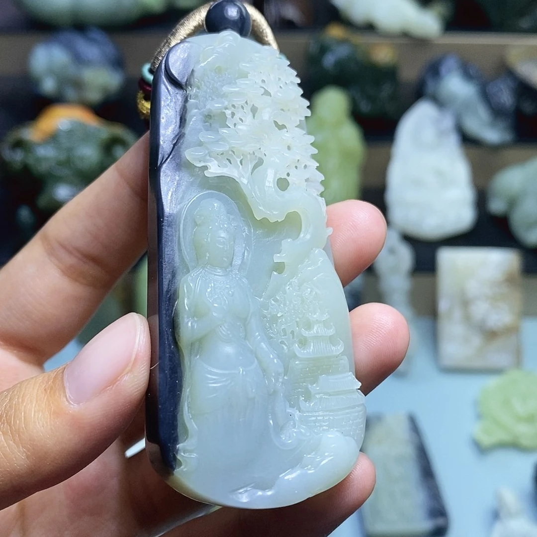 【闪购商品】颈饰未镶嵌和田玉