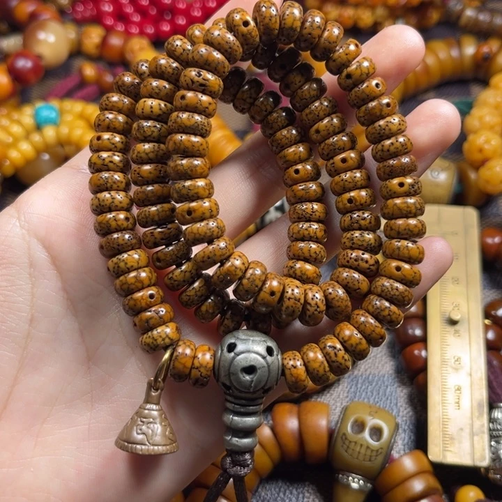 藏区星月菩提念珠