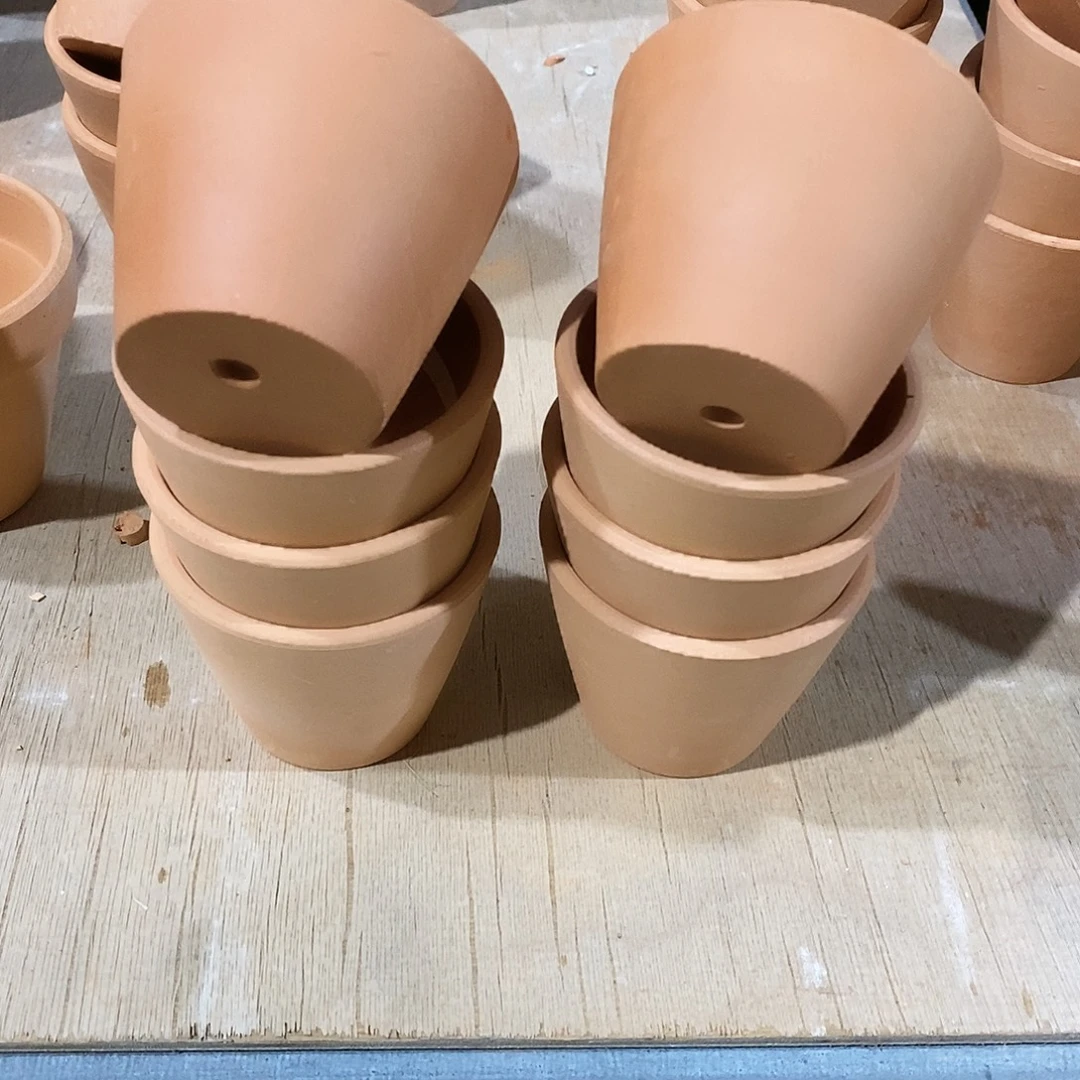 瑕疵红陶7.5×6-8