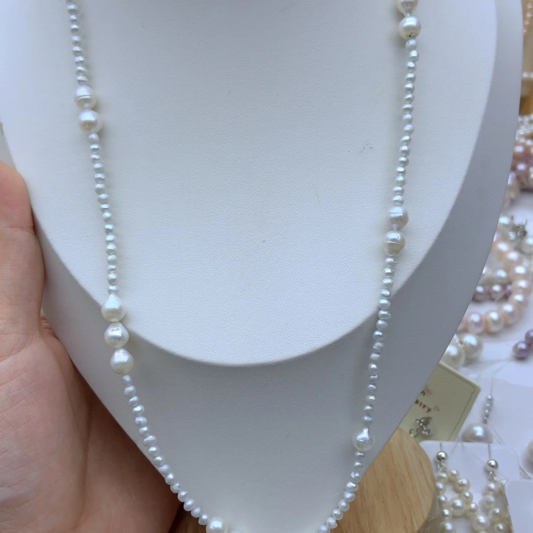 淡水珍珠未镶嵌耳饰