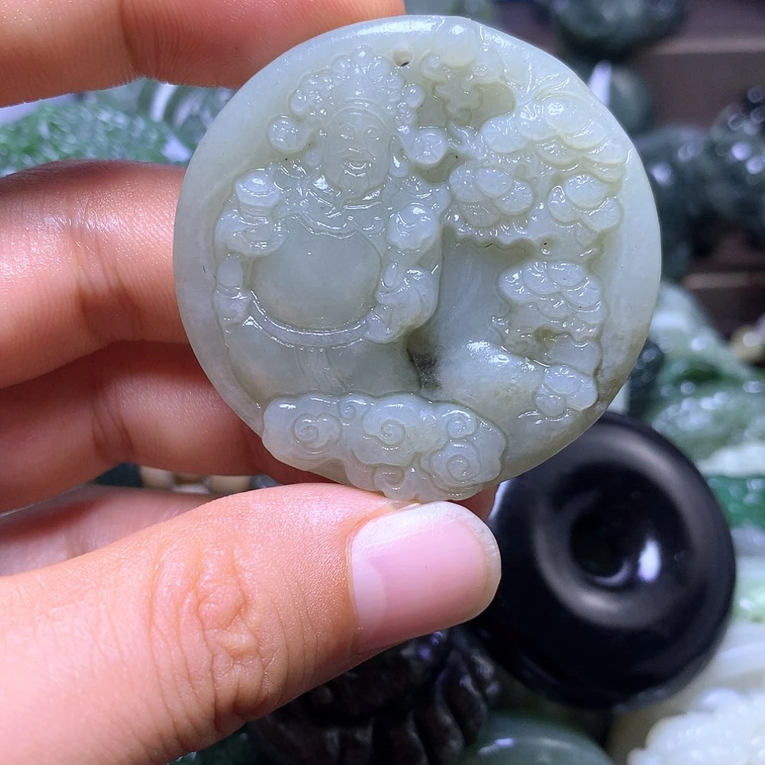 颈饰未镶嵌和田玉
