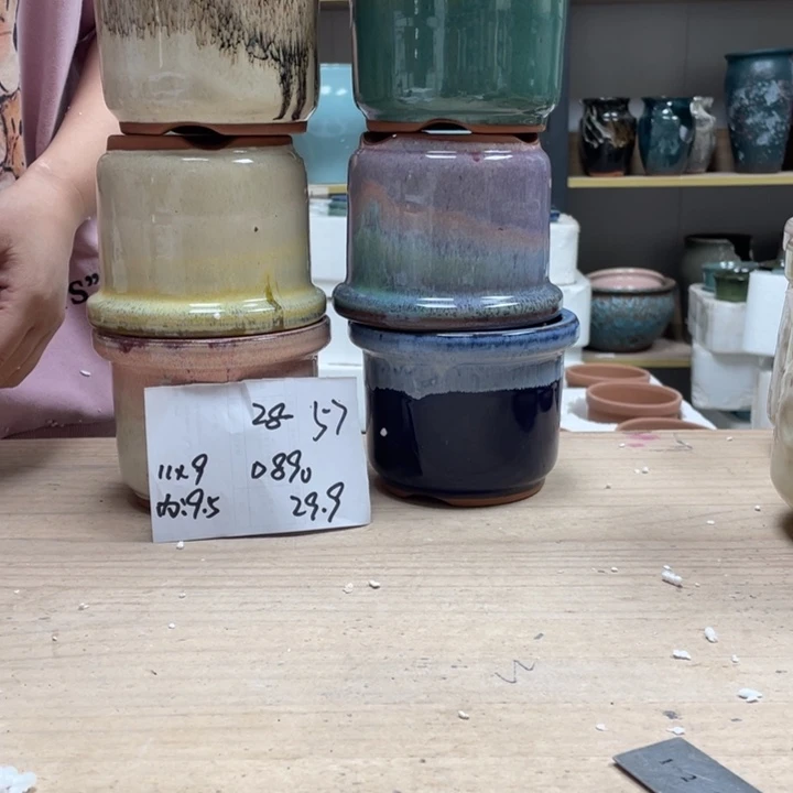 紫砂花盆多肉花盆微瑕57