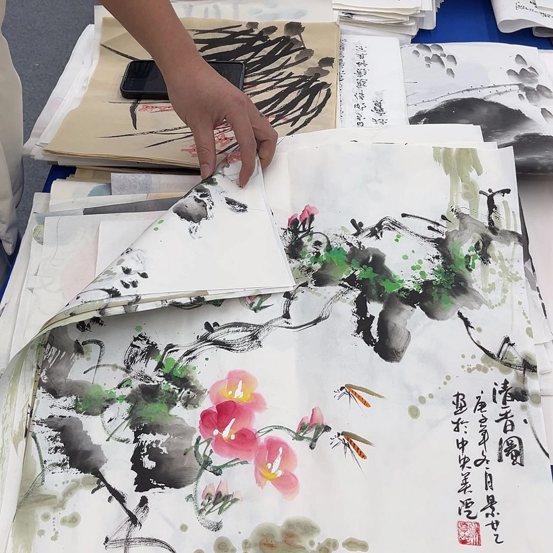 国画纯手绘作品欣赏