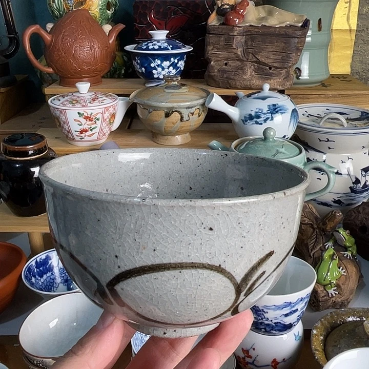 瓷片抹茶碗不错的哦