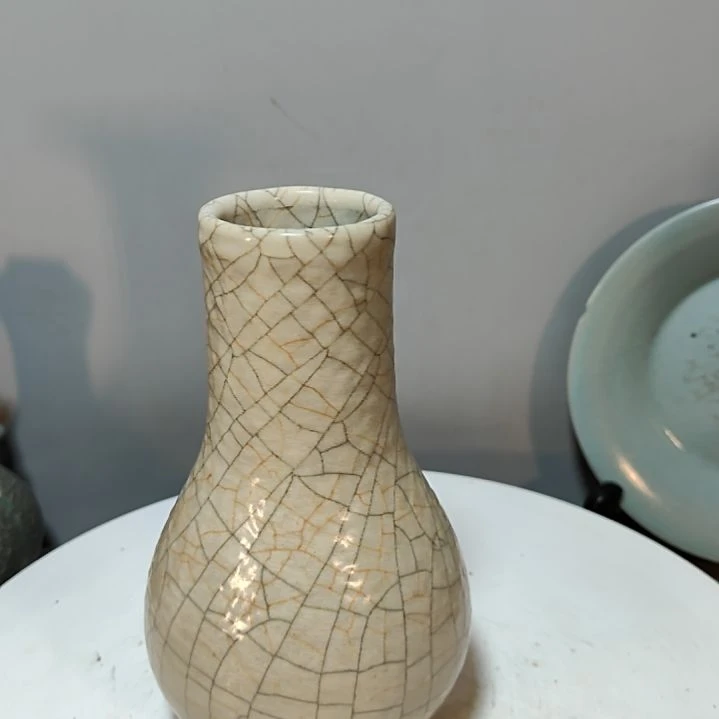 瓷片老**瓷哥窑全品相陶瓷一个