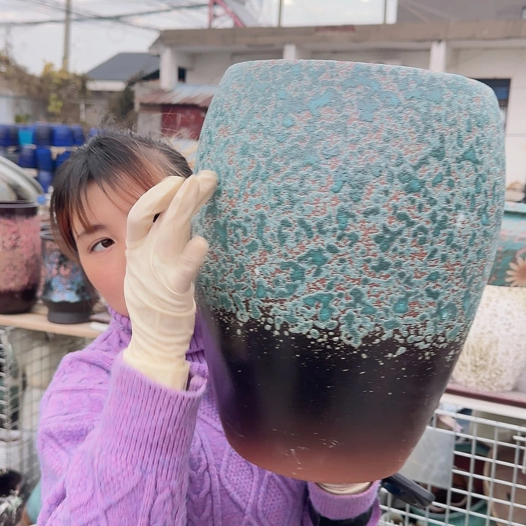 王嫂花盆1219-201高35口23