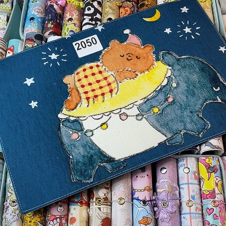 织绣A5活页不加纸2050